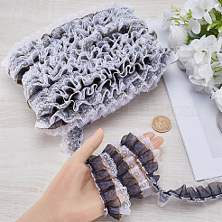 10 м полиэстеровых кружевных лент в горошек&nbsp;OCOR-GF0003-35C