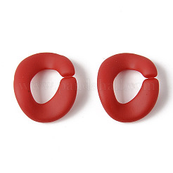 Gummierte Verbindungsringe aus Acryl&nbsp;LS-OACR-N011-008A