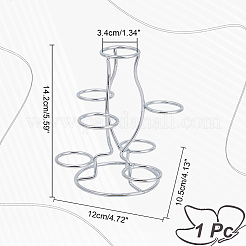 Железные подставки для пасхальных яиц с 7 слотом ODIS-WH0058-21A-P