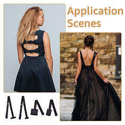 6 комплект 6 стиля нейлон женский бюстгальтер с низкой спинкой конвертер DIY-FH0006-51