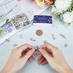 96шт 12 стиля подвески из сплава в тибетском стиле&nbsp;FIND-SC0007-18