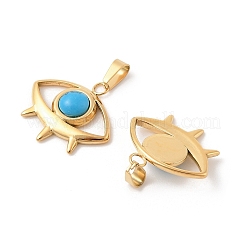 Подвески из синтетического бирюзового глаза STAS-L280-16G