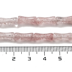 Природного кварца клубники нитей бисера G-Q178-A14-01