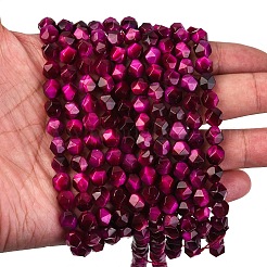 Природных тигровый глаз бисер нитей&nbsp;G-I217-B-01G