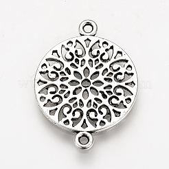 Соединители из сплава в тибетском стиле&nbsp;TIBE-Q077-05AS-NR