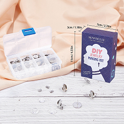 Kits de fabrication de boucles d'oreilles bricolage&nbsp;DIY-SC0010-82P