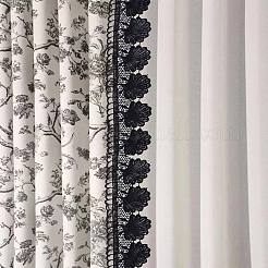 3 ярд полиэстеровой кружевной отделки в форме цветка-ракушки&nbsp;OCOR-LP0002-33A