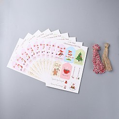 Étiquettes en papier thème noël&nbsp;CDIS-H003-03