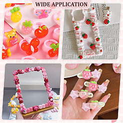 Кабошоны из непрозрачной смолы&nbsp;CRES-PH0001-29