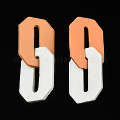 Handgefertigte Verbindungsringe aus Fimo&nbsp;CLAY-N010-033-02