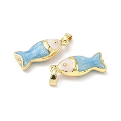 Латунь эмаль подвески&nbsp;KK-Z134-06G-01