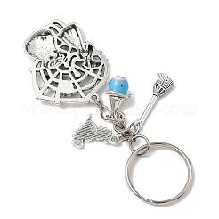 Брелки-подвески из сплава лэмпворк KEYC-JKC01276