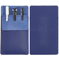 Trousse à stylos rectangulaire en cuir synthétique pour médecin et infirmière&nbsp;LS-AJEW-WH20060-95A