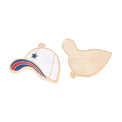 Anhänger aus Sportlegierung mit Emaille&nbsp;ENAM-C035-01C