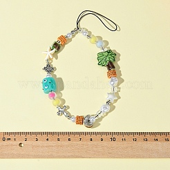 Ремешки для мобильных телефонов из акрила HJEW-FS00001