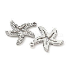 Подвеска из нержавеющей стали 304 со стразами STAS-K267-12B-P