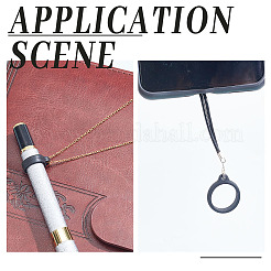 60шт 6 стильных силиконовых держателя колец с защитой от потери SIL-DR0001-04