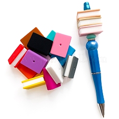 Книжные пищевые силиконовые бусины PW-WG54979-M