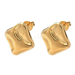 Pendientes de acero inoxidable 304 para mujer&nbsp;EJEW-K333-28G