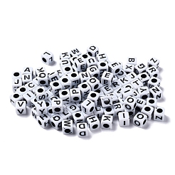 800шт 4 стиля акриловые бусины&nbsp;MACR-YW0001-17