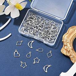 60 шт. 5 стиля подвески из нержавеющей стали 304&nbsp;STAS-FS0001-43