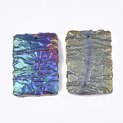 Гальванизированные подвески из яшмы&nbsp;G-S329-030