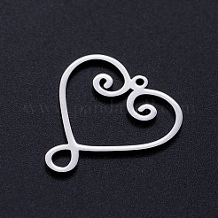 Подвески из филигранной нержавеющей стали 201&nbsp;STAS-S105-JN389-1