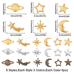 Кабошоны и звенья из цинкового сплава и эмаль для кабошонов PALLOY-SC0002-62