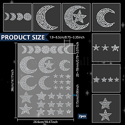 Glas Hotfix Strass&nbsp;DIY-WH0504-343
