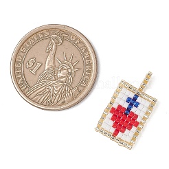 Стеклянные подвески из бисера&nbsp;PALLOY-MZ01228