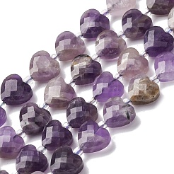 Природный аметист нитей бисера G-P570-E17-01