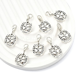 10 шт. подвесные украшения из сплава в тибетском стиле&nbsp;HJEW-YW00304