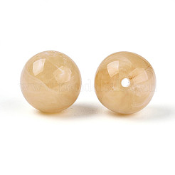 Круглые акриловые бусины&nbsp;X-OACR-R029-16mm-14A