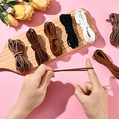 9м двухцветный шнур из экологически чистой искусственной замши LW-YW0001-02A