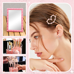 1500 шт. Абс пластик имитация жемчуга бусины FIND-AR0006-08A