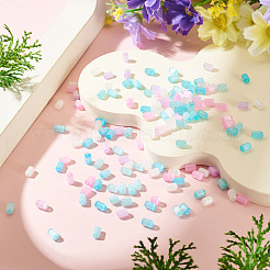 キャッツアイビーズ  コラム  ミックスカラー  6x4mm  穴：1.2mm&nbsp;GLAA-TAC0016-30A