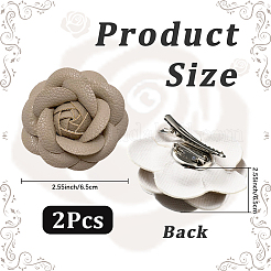 Fermagli per scarpe in similpelle con clip in ferro&nbsp;FIND-CL0001-92C