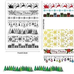 PVC-Plastikstempel&nbsp;DIY-WH0167-56-1035