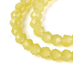 Fili di perline giada di vetro imitato&nbsp;GLAA-T028-2mm-11J