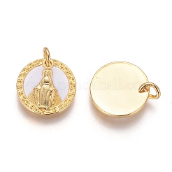 Латунь эмаль подвески&nbsp;KK-I656-31G-1