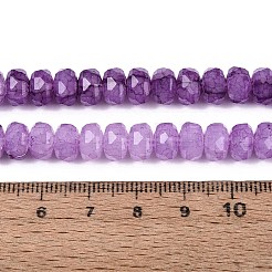 Stränge aus Imitations-Jade-Knisterglasperlen&nbsp;GLAA-N068-01A-A10