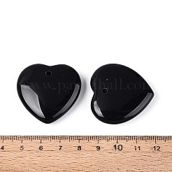 Natürlichen schwarzen Obsidian Anhänger&nbsp;G-Q601-11D