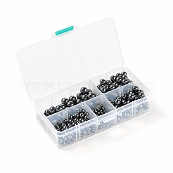 340 pz 4 dimensioni fili di perline di ematite sintetica non magnetica&nbsp;G-LS0001-16