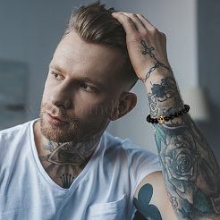 10шт 5 стиля латунные бусины с микропаве из кубического циркония ZIRC-PH0001-42