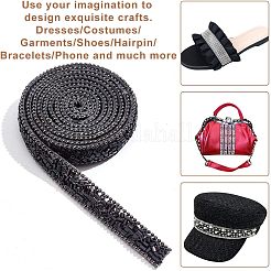 1 m di strass hotfix&nbsp;DIY-NB0005-82