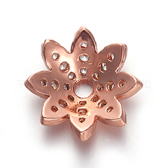 Латунь микро проложить кубический цирконий шарик&nbsp;ZIRC-E158-12RG