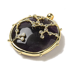 Подвески созвездия из натурального аметиста&nbsp;G-A300-E11