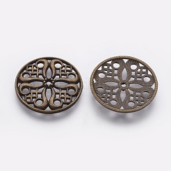 Perline in lega stile tibetano&nbsp;PALLOY-A14477-AB-LF