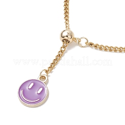 Регулируемые браслеты-слайдеры из нержавеющей стали 304 с якорной цепочкой.&nbsp;BJEW-JB13289