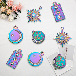 8 pz 4 stili luna&nbsp;STAS-BBC0009-34